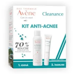Avene Cleanance Expert Emulsie x 40ml + Apa Termala Spray x 150ml (1+1*70% Oferta)