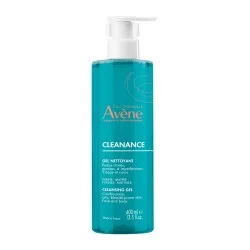Avene Cleanance Gel Curatare pentru tenul gras cu tendinta acneica, 400 ml