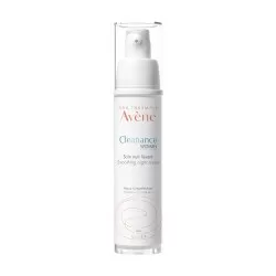 Crema de noapte cu efect de netezire pentru tenul acneic Cleanance Women, 30 ml, Avene