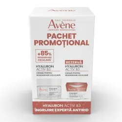Pachet Crema pt Regenerare Celulara Hyaluron Activ B3, 50ml + Rezerva, 50ml (Pachet Promo), Avene