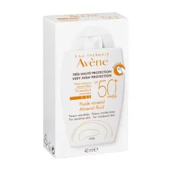 Protectie Solara Mineral Fluid Fata SPF50+, 40ml, Avene