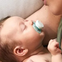 Suzeta Ultra Start Bleu/Verde 0-2luni 075/12, 2 buc, Avent Philips