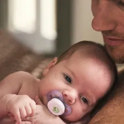 Suzeta Ultra Start Nou Nascut Eyes 0-2luni 075/13, 2 buc, Avent Philips