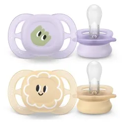 Suzeta Ultra Start Nou Nascut Eyes 0-2luni 075/13, 2 buc, Avent Philips