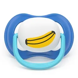 Suzeta Ultra Air Silicon Maimuta/Banana 6-18 luni 080/26, 2 buc, Avent Philips