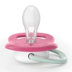 Suzeta Ultra Air Silicon Design Flower 6-18 luni 080/27, 2 buc, Avent Philips