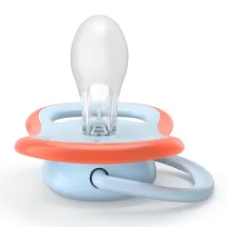 Suzeta Ultra Air Silicon Albastru/Verde 0-6 luni 087/01, 2 buc, Avent Philips
