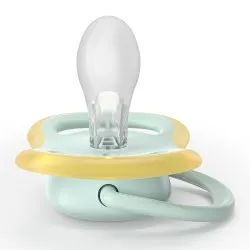 Suzeta Ultra Air Silicon Tigru/Frunza 0-6 luni 087/02, 2 buc, Avent Philips