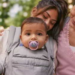 Suzeta Ultra Air Silicon Pisica/Frunza 6-18 luni 087/13, 2 buc, Avent Philips