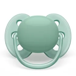 Suzeta Ortodontica Ultra Soft Verde/Portocaliu 0-6luni 091/03, 2 buc, Avent Philips
