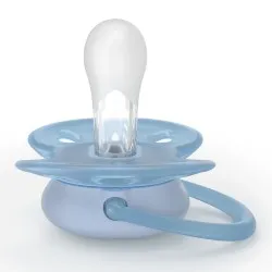 Suzeta Ortodontica Ultra Soft Blue/Verde 0-6 luni 091/37, 2 buc, Avent Philips