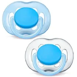 Avent Philips 178/27 Suzeta 6-18 luni Freeflow Baieti x 2