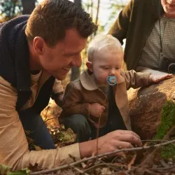 Suzeta Ultra Air +18 luni Blue/Galben 349/58, 2 buc, Avent Philips