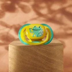 Suzeta Ultra Air +18 luni Blue/Galben 349/58, 2 buc, Avent Philips