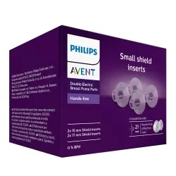 Protectii si Insertii Mici pt Sani Pompa Hands Free 551/11, Avent Philips