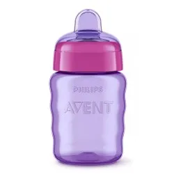 Cana cu Tetina Moale de Formare Fete 553/03, 260 ml, Avent Philips