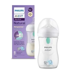 Biberon Natural Response Elefant +1 luna 673/81, 260ml, Avent Philips