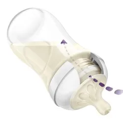 Set biberoane Natural Response, 6 luni, SCY903/04, 4 buc x 260 ml, Philips Avent