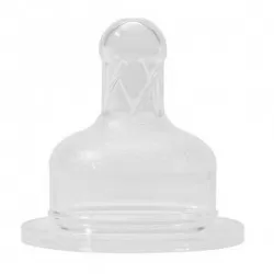 Tetina Larga Natural Silicon Rotunda Ceai 14211, 2 buc, Baby Nova