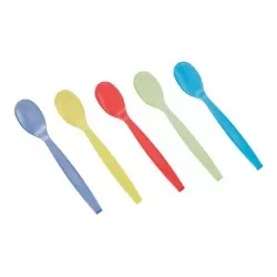 Lingurite din plastic 34602 6 luni+, 5 bucati, Baby Nova