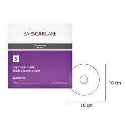 Plasturi Silicon 10 cm, S, 4 buc, BapScarCar