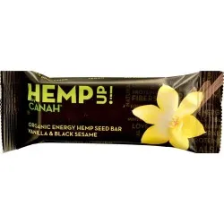 Baton din seminte de canepa cu vanilie si susan ECO, 48g, Canah