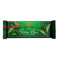Baton Slim Bar cu Ceai Verde x 40g - Vedda