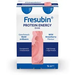 Bautura energizanta Protein Energy aroma de fragi Fresubin, 4x200 ml, Fresenius Kabi