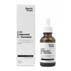 Bakuchiol 1% + Squalane, 30ml, Beauty Drops