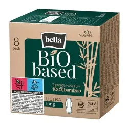 Tampoane Ultra Long Maxi Bio Based, 8 buc, Bella Medica