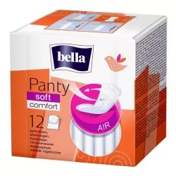 Absorbante igenice zilnice Panty Soft, 12 bucati, Bella