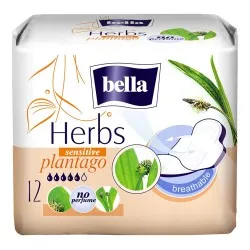 Absorbante Bella Herbs Patlagina , 12 bucati