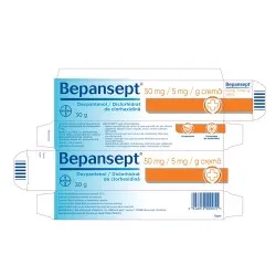 Bepansept crema, 50 mg/5mg/g, 30 g, Bayer