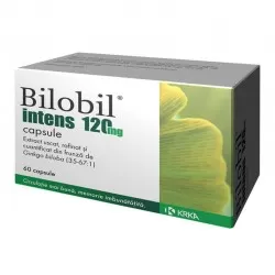Bilobil Intens, 120 mg, 60 capsule, Krka