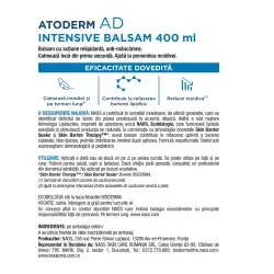 Balsam anti-prurit pentru piele foarte uscata si cu tendinta atopica, Atoderm AD Intensive , 400ml, Bioderma