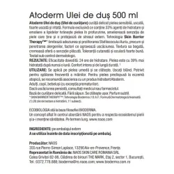 Ulei de Dus Atoderm, 500ml, Bioderma
