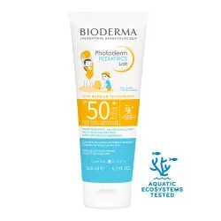 Lapte protectie solara pentru copii Photoderm Pediatrics, SPF 50+, 200 ml, Bioderma