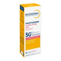Protecție solară fluidă AR+ SPF50+ pentru piele sensibilă și reactivă, Photoderm, 40 ml, Bioderma