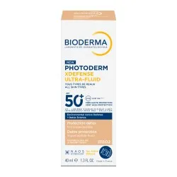Fluid Colorat Fototip 2 SPF50+ Photoderm Xdefense Ultra, 40ml, Bioderma