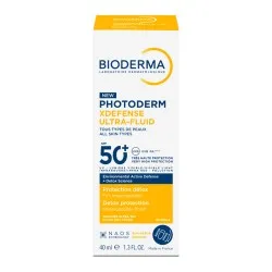 Fluid invizibil cu protectie solara SPF50+ Photoderm Xdefense, 40 ml, Bioderma