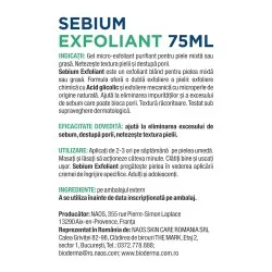 Gel Exfoliant Sebium, 75ml, Bioderma