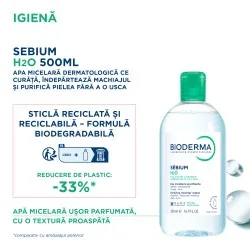 Solutie Micelara Sebium H2O New, 500ml, Bioderma