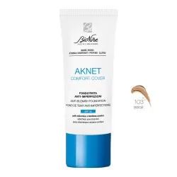 Fond de ten pentru tenul acneic Aknet Comfort Cover 103 Beige, 30ml, Bionike