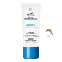 Fond de ten pentru tenul acneic Aknet Comfort Cover 104 Biscuit, 30ml, Bionike