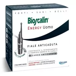 Tratament energizant impotriva caderii parului Energy Barbati, 10 fiole, Bioscalin