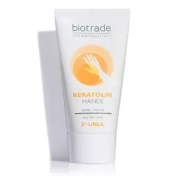 Crema pentru maini cu 5% uree Keratolin Hands, 50ml, Biotrade
