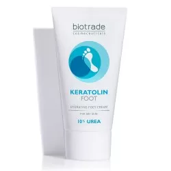 Crema hidratanta pentru picioare cu 10% uree Keratolin Foot, 50ml, Biotrade
