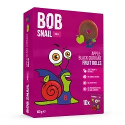 Rulou din Mere si Coacaze Negre, 100g, Bob Snail
