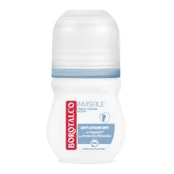 Deodorant Roll-On Invisible Fresh Ocean Scent, 50ml, Borotalco