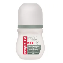 Deodorant Roll-On Men Dry Invisible, 50ml, Borotalco